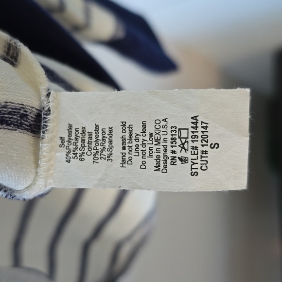 Staccato nwot stripe top - Picture 3 of 6